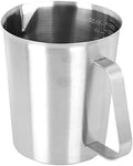 Stainless Steel Pitcher Stainless Steel Pitcher 1500ml Stainless Steel Coffee Milk Frothing Cup with Scale for Latte Art Coffee Shop Use by Unknown