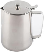 Milk Creamer Frothing Pitcher Stainless Steel Coffee Cup Mug Jug with Lid for Latte Art(2000ml) by Unknown
