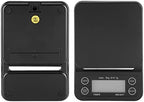 3KG/0 1g Electronic LCD Digital Kitchen Food Scale Drip Coffee Weighing with Timer, Drip Coffee Scale, High for accurate Pour Over Drip coffee Scale with Back Lit LCD Display(Green), Drip Coffee S - Image 5