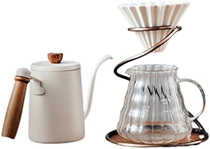 JITEM Cafetera long Spout Pot Ice Dripper Maker Manual Household Drip Coffee Hand-Brewed Cold Brew Pot with Filter Tabletop Coffee Maker for Coffee or Tea by Unknown
