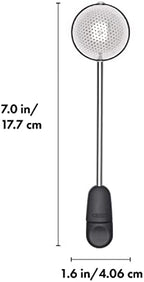 OXO Brew Adjustable Temperature Kettle, Electric, Clear & BREW Twisting Tea Ball Infuser - Image 6
