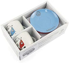 BRISA VW Collection - Volkswagen Espresso Cups Coffee-Tea-Cappuccino Set in T1 Bus Campervan Design (Bus Front/100ml/3.4 fl oz) (Set of 2 (red, blue)) - Image 4
