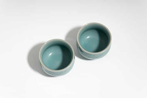 190 ml porcelain tea set - suitable for 1-2 people, with gift box - Image 6