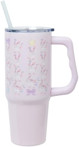Silver Buffalo Pokemon Sylveon Watercolor Stainless Steel Tumbler, 30oz by SilverBuffalo