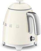 SMEG Mini 50's Retro Style 3 Cup Electric Kettle with Double Wall Anti Slip Base and Water Level Indicator (Cream) - Image 3