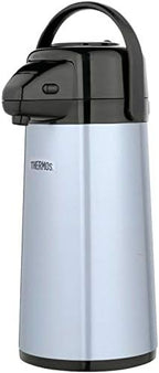Thermos Glass Vacuum Insulated Pump Pot, 2 quart, Metallic Gray - Image 3