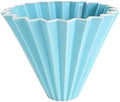 Coffee Filter, Ceramic Origami Style, Multi Color Minimalist Design, Suitable For Daily Home And Shops(Blue) by Unknown