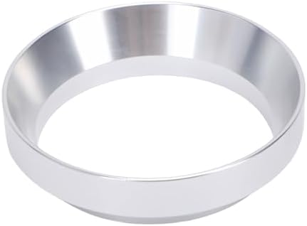 Stainless Steel Coffee Tamper Dosing Ring Puck Screen Coffee Machine Accessories Kit with Dosing Funnel for Espresso Portafilter (58mm) - Image 7