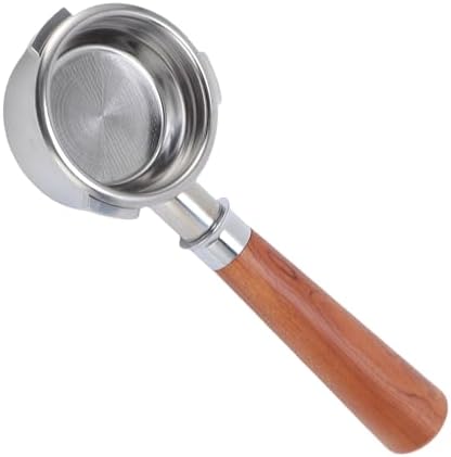 RiToEasysports 58mm Bottomless Portafilter Set with Wood Handle and Puck Screen for Coffee Lovers and Baristas - Image 7