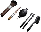 Air Blower Coffee Brush Set Slim Handle Brush Strong Fibers Brush Sturdy Nylon Bristles Espresso Machine Cleaning Deep Cleaning - Image 2