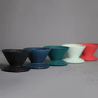 V60 Ceramic Coffee Dripper,Single Cup Light Green Ceramic Coffee Dripper,Resuable Coffee Filter for Coffee,Travel,Camping ACMD05 - Image 4
