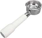 58mm Coffee Bottomless Portafilter 58mm 3 Ears Bottomless Portafilter Coffee Bottomless Portafilter for Coffee Machine (White) - Image 6