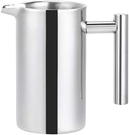 350ml Coffee Press Maker, Stainless Steel French Press Pot with Double Layer Insulation for Home Use - Image 3