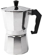 Pomya Octagonal Moka Pot, Aluminum Stovetop Espresso Maker 6 Cup, with Ergonomic Handle, for Gas Induction Cooktops - Image 2