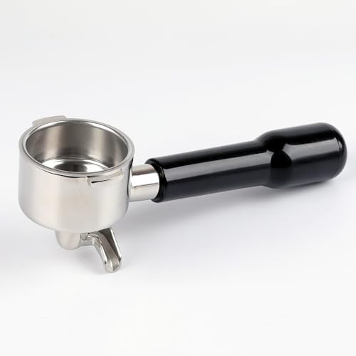 51mm Portafilter 2 Ears with Double Spout for Delonghi Stilosa EC260 by CAPFEICOFFEETOOLS