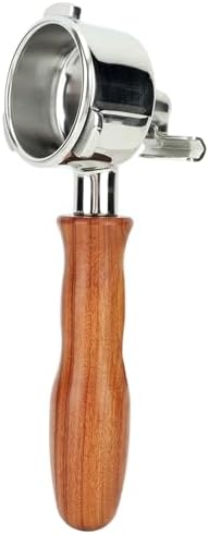 Coffee Portafilter 54mm Double Spout Stainless Handle - Image 3