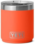 YETI Rambler 10 oz Stackable Lowball 2.0, Vacuum Insulated, Stainless Steel with MagSlider Lid, Papaya by Unknown