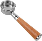 Coffee Machine Handle,Compatible For Delonghi, Compatible For Breville, Bottomless Portafilter Wooden Handle 51/54/58mm(58MM Barsetto) by Unknown