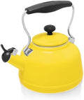 Chantal Tea Kettle, Vintage Series, Enamel on Steel, Whistling (Canary Yellow) by Chantal