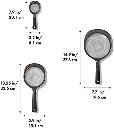 OXO Good Grips 3-Piece Strainer Set - Image 2