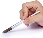 Coffee Machine Cleaning Brush Coffee Grinder Cleaning Brush Small Grinder Brush Coffee Machine Ground Coffee Grounds Brush(Silver) - Image 2