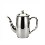 Stainless Steel Pitcher Gooseneck Kettle Water Kettle Coffee Kettle With Long Curved Spout For Pouring And Secure Lid Suitable for home kitchens baristas, 0.6L by Unknown
