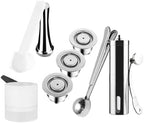 Coffee Capsule，Compatible For Espresso Crema Cups Pods Filters With Tamper Dosing Ring(3 pod t dsg) by Unknown