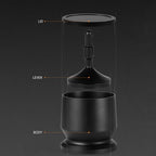 Aluminium Alloy Coffee Powder Picker Dosing Cup with Dosing Ring Coffee Powder Receiver Container Press Coffee Distribution Tool for Espresso Pour Over Coffee Barista Use (58mm) - Image 4