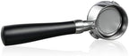SANTOW 58mm Bottomless Portafilter for Gaggia Classic, Naked Espresso Portafilter Compatible with Gaggia Classic & Classic Evo Pro, Black Anodized Aluminum Handle with Precision Filter Basket - Image 2