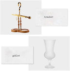 JITEM Cafetera Belgium Luxury Royal Family Balance Syphon Coffee Maker Siphon Brewer Elegant Design Retro Style with U Handle Glass Siphon Pot for Coffee or Tea - Image 3