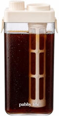 Cold Brew Coffee Maker Cold Brew Pitcher with 225-Mesh Filter, 1100 mL by LZLOOK