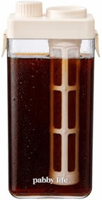 Cold Brew Coffee Maker Cold Brew Pitcher with 225-Mesh Filter, 1100 mL by LZLOOK