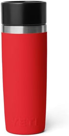 YETI Rambler 16 oz Travel Bottle, Stainless Steel, Vacuum Insulated with Leakproof Commuter Cap, Rescue Red - Image 7