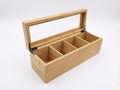 Acacia Wooden Tea Bag Organizers, Tea packet Storage Boxes, Tea Caddy for Tea Bags Chest, Teabag Holder Containers, Teabox Station Display, Organizador De Tes Caja Para Te, 8 Compartments by KAVYDECO