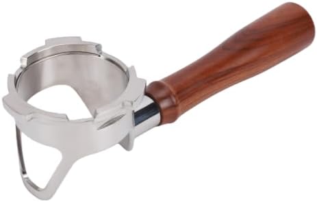 Jiawu 54mm Three Ear Bottomless Portafilter Lightweight Coffee Brewing Tool for Enthusiasts Featuring Easy Cleanup and Comfort Grip - Image 4
