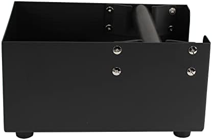 DIBTSA Espresso Knock Box,Coffee Grounds Pucks Knock Box with Removable Rubber Knock Bar and Non-Slip Base (Matte Black) - Image 4