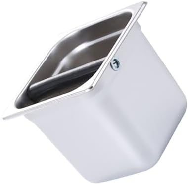 Stainless Steel Espresso Grinds Waste Bin for Homemade Coffee Residue by levemolo