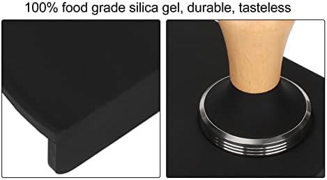 Coffee Tamper Mat with Silicone Design for Tamping Efficiency in Home or Caf Use 8.1x5.7in (51mm / 2.01in Tamper) - Image 4