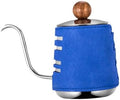 Gooseneck Coffee Kettle Pour Over Kettle Drip Pot Tea Kettle with Handleless Control and Stainless Steel Construction for and Fast Heating, Blue by Unknown