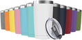 12Pack 20oz Tumbler Vacuum Insulated Travel Mug with Lids, Stainless Steel Double Wall Bulk Cup for Home, Office, Outdoor Suitable for Vehicle Cup Holders （Assorted Colors） by Deitybless