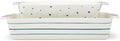 Lenox Blue Bay Dinnerware & Serveware Collection, Porcelain Tableware, Rectangular Baker Set, 2-Piece by Lenox