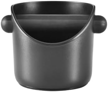 Compatible With BES920, 980, 990, 58mm Bottomless Portafilter, Stainless Steel Naked Coffee Handle, Cafe Accessories(Knock Box) by Unknown