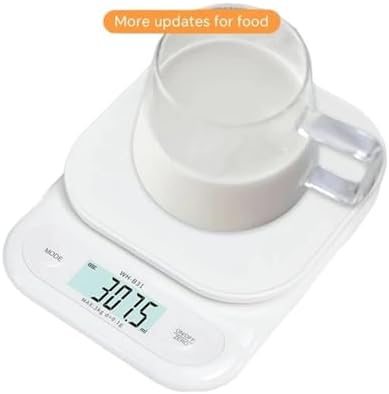 Electronic Scale, Kitchen Scale LCD Display USB Charging/Battery High Precision Electronic Tea Weighing Baking Tools,for Meal Prep, Baking and Cooking(3kg-0.1g USB Charge) - Image 5