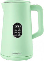 1.5L Electric Kettle Temperature Control, Green by QUAXWELLProducts