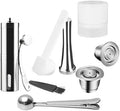 Coffee Capsule，Compatible For Espresso Crema Cups Pods Filters With Tamper Dosing Ring(2 pod t dsg) by Unknown