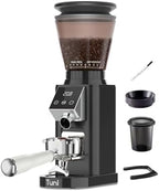 Tuni G1 Conical Burr Coffee Grinder with Coffe Knock Box(Noir) - Image 2