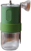 Handheld Coffee Grinder has a high precision ceramic core large plant grinder for consistent size and flavor by NUEAYMS