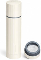 Manual Metal Salt Grinder Refillable, Titanium Alloy for Dry Salt by Hotqilin