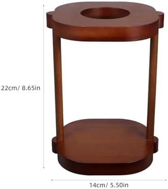 Uonlytech Xmas Wooden Coffee Filter Rack Portable Stable Coffee Stand - Image 2
