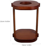 Uonlytech Xmas Wooden Coffee Filter Rack Portable Stable Coffee Stand - Image 2